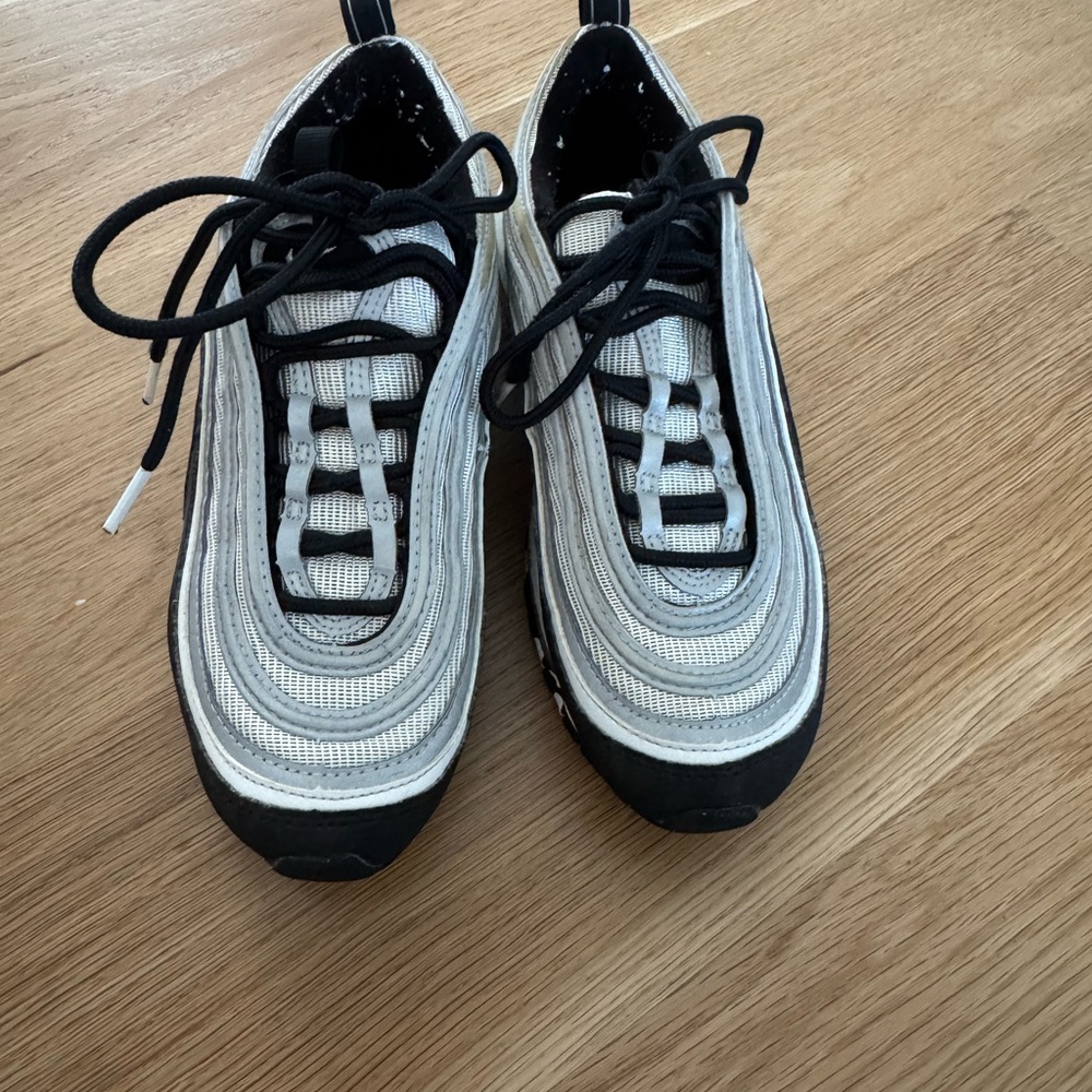 Stylish Black and White Sneakers